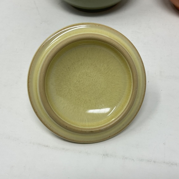 Denby Fire (retired) Stoneware Cream & Lidded Sugar Set - Picture 4 of 8